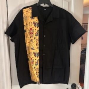 Mens Bowling Style Shirt, XXL
